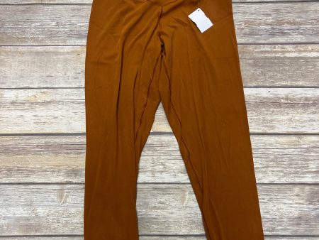 Athletic Leggings By Aerie In Brown, Size: L For Sale