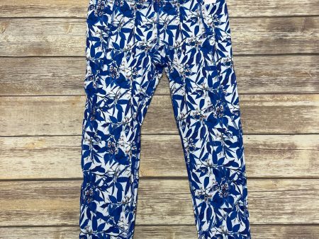 Athletic Leggings By Gottex In Blue, Size: M Online Sale