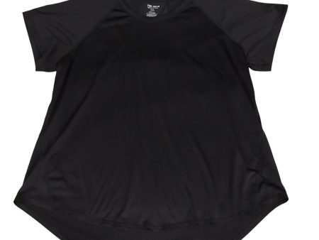 Athletic Top Short Sleeve By Tek Gear In Black, Size: Xxl Cheap