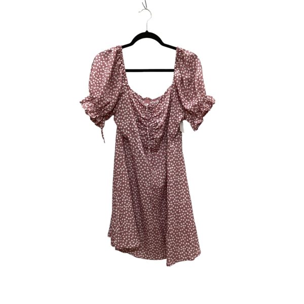 Dress Casual Midi By Shein In Pink, Size: 1x Online now