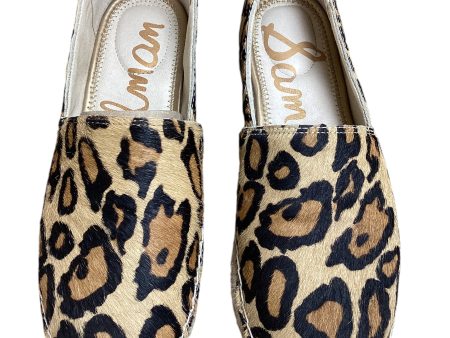 Shoes Flats By Sam Edelman In Animal Print, Size: 7.5 For Discount