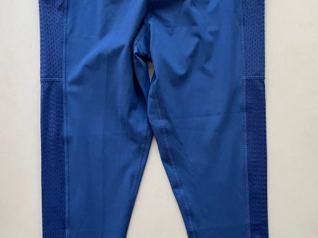 Athletic Leggings By Champion In Blue, Size: Xl Online Sale