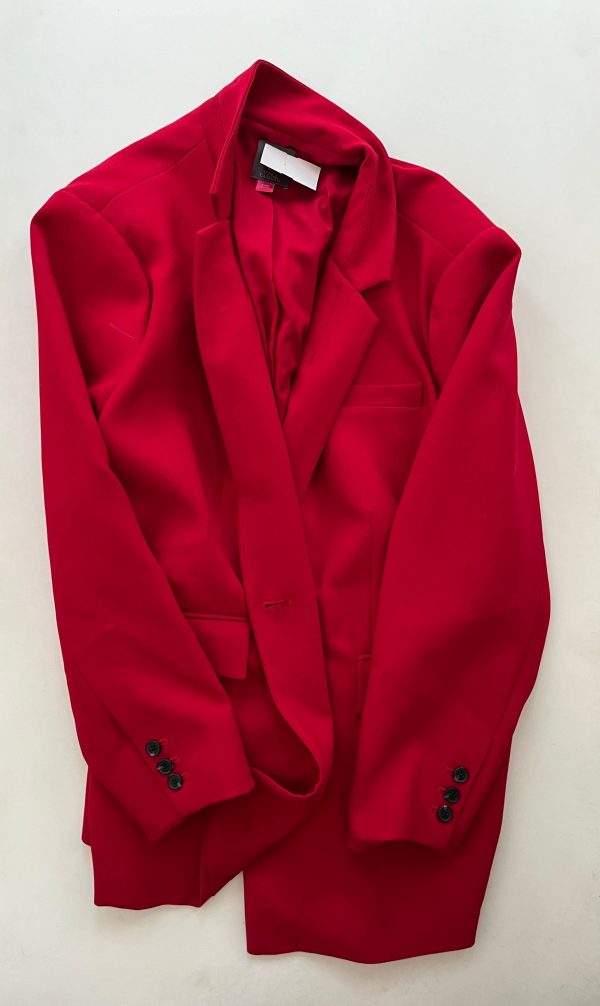 Blazer By Vince Camuto In Red, Size: 3x Online Sale