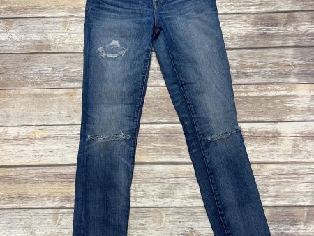 Jeans Straight By Madewell In Blue Denim, Size: 0 Online