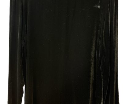 Top Long Sleeve By Eileen Fisher In Black, Size: S Sale