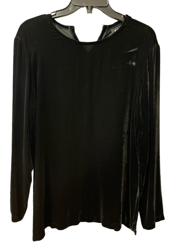 Top Long Sleeve By Eileen Fisher In Black, Size: S Sale