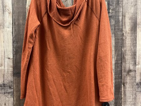 Sweater By Zenergy By Chicos In Orange, Size: L Discount