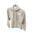 Athletic Sweatshirt Hoodie By New Balance In Grey, Size: M on Sale