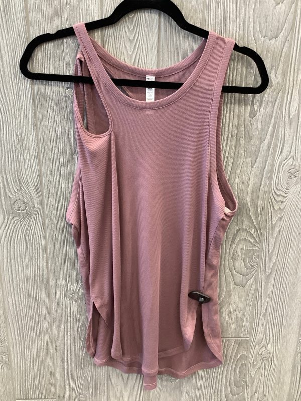 Athletic Tank Top By Alo In Purple, Size: L Hot on Sale