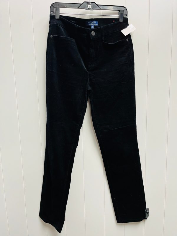 Black Pants Corduroy Talbots, Size 6 Hot on Sale