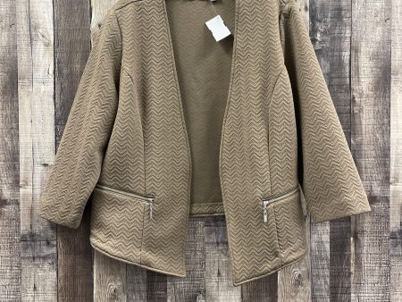 Blazer By Chicos In Tan, Size: M Supply