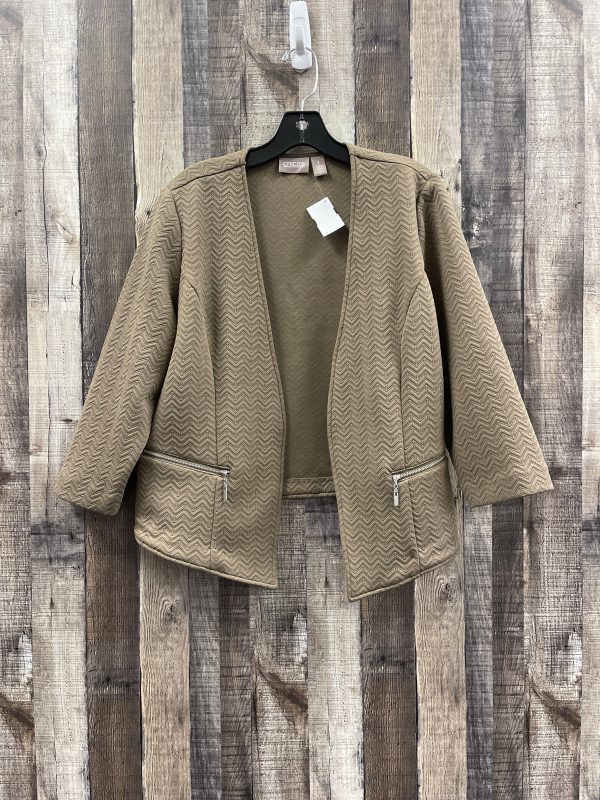 Blazer By Chicos In Tan, Size: M Supply