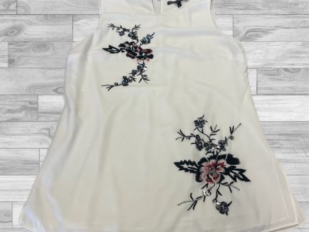 Top Sleeveless By White House Black Market In White, Size: 6 Sale