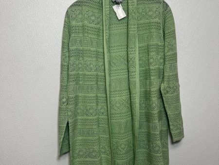 Cardigan By Joan Rivers In Green, Size: Xs Discount