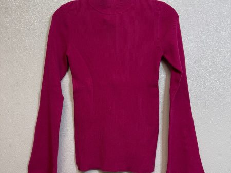 Sweater By Ann Taylor O In Raspberry, Size: M For Discount