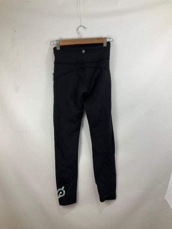 Athletic Leggings By Lululemon In Black, Size: 4 Online