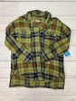 Blouse Long Sleeve By We The Free In Green Plaid, Size: M on Sale