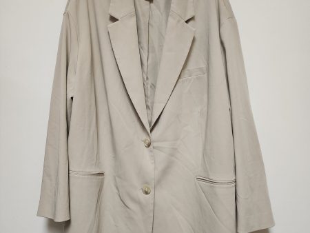 Blazer By H&m In Tan, Size: Xl For Sale