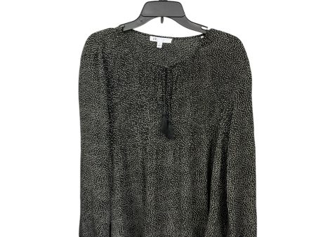 Blouse Long Sleeve By Dr2 In Black, Size: M For Cheap