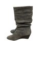 Boots Knee Heels By Alex Marie In Grey, Size: 6.5 For Sale