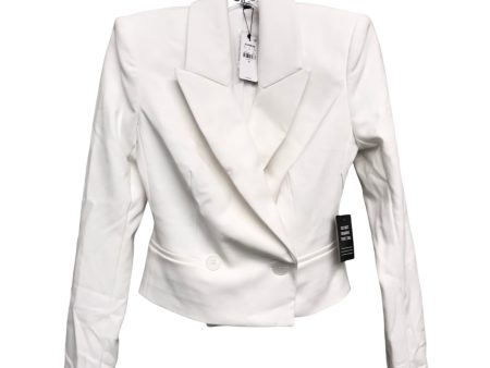 Blazer By Express In White, Size:Xs For Sale