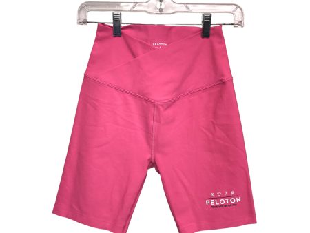 Athletic Shorts By Peloton In Pink, Size:S For Cheap