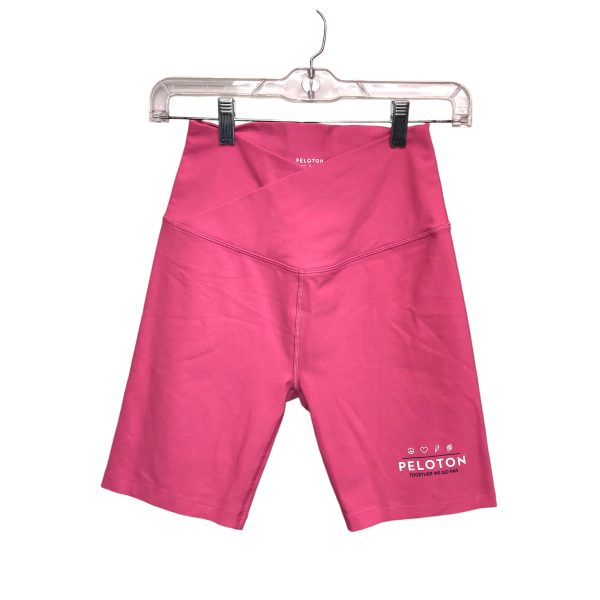 Athletic Shorts By Peloton In Pink, Size:S For Cheap