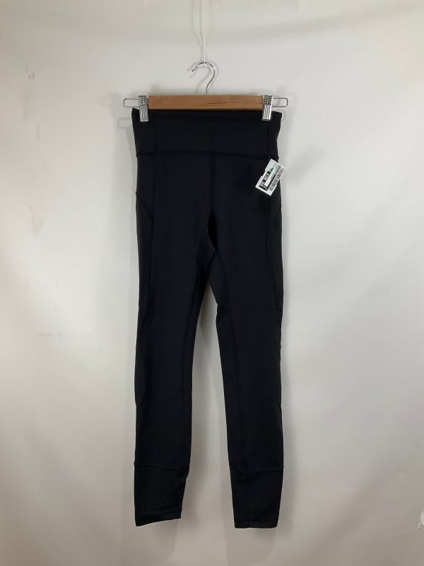 Athletic Leggings By Lululemon In Black, Size: 4 Online