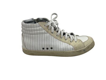 Shoes Sneakers By P448 In Cream, Size:7.5 Online now