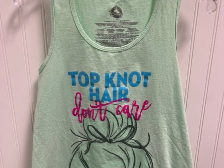 Top Sleeveless Basic By Disney Store In Green, Size: S For Cheap