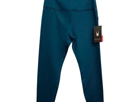 Athletic Pants By Spyder In Aqua, Size:Xl Online Hot Sale