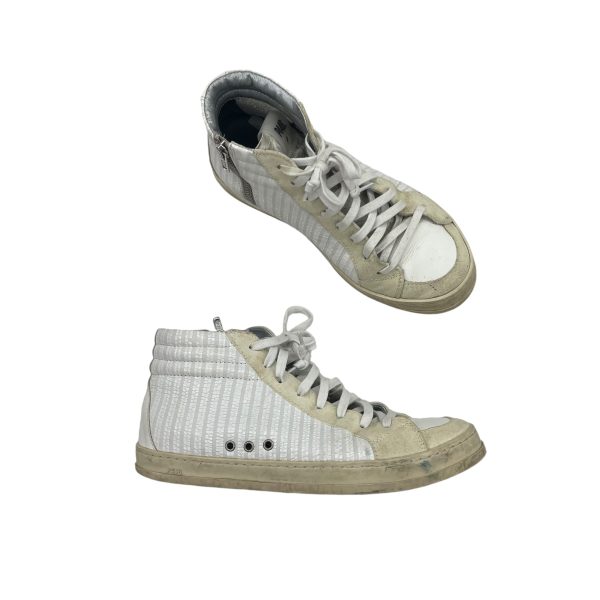 Shoes Sneakers By P448 In Cream, Size:7.5 Online now