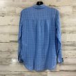 Blouse Long Sleeve By Pilcro In Blue, Size: Xs For Cheap