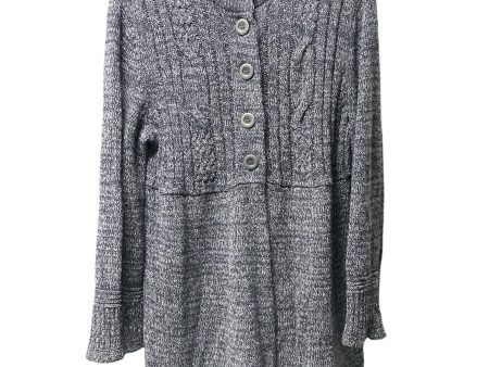 Cardigan By Style And Company In Black & Grey, Size: Xl Cheap