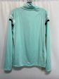 Athletic Top Long Sleeve Collar By Pink In Teal, Size: L on Sale