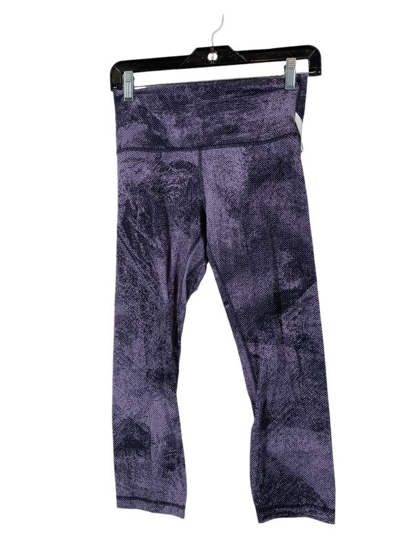 Athletic Leggings By Lululemon In Purple, Size: 6 Cheap