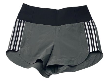 Athletic Shorts By Athleta In Green & White, Size: 0 Online Sale