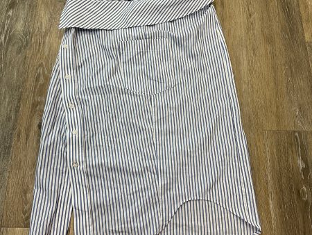 Skirt Midi By Zara In Striped Pattern, Size: S For Cheap