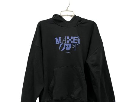 Athletic Sweatshirt Hoodie By Gym Shark In Black, Size: S Fashion