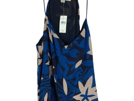 Top Sleeveless By Loft In Multi-colored, Size: L Online Sale