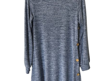 Dress Sweater By Clothes Mentor In Blue, Size: M Online Sale