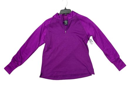 Athletic Sweatshirt Collar By Nike Apparel In Purple, Size: Xs Online Sale