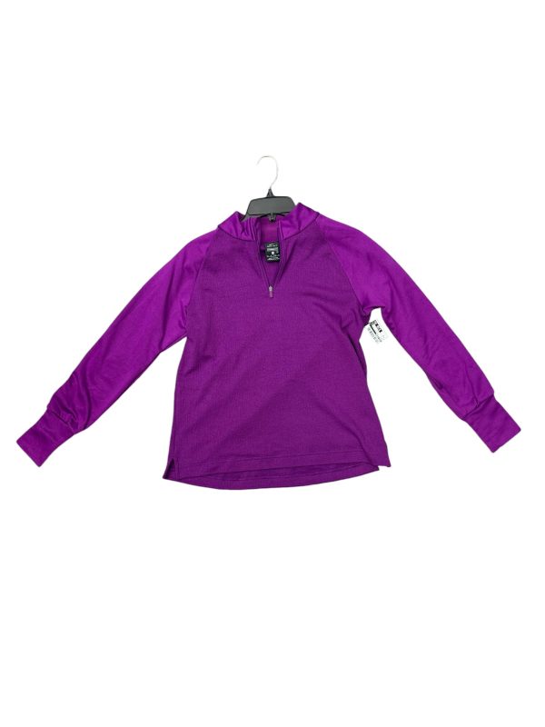 Athletic Sweatshirt Collar By Nike Apparel In Purple, Size: Xs Online Sale