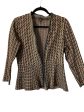 Blazer By Ann Taylor In Black & Brown, Size: M Fashion