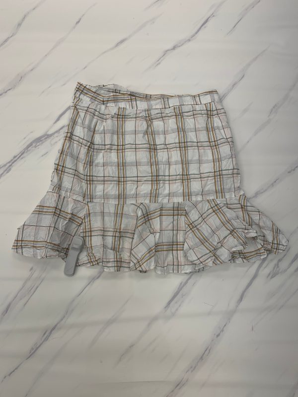 Skirt Designer By Veronica Beard In Plaid Pattern, Size: M Cheap