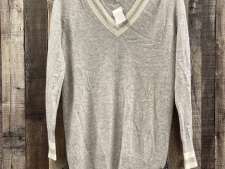 Sweater Cashmere By Equipment In Grey, Size: Xs For Cheap