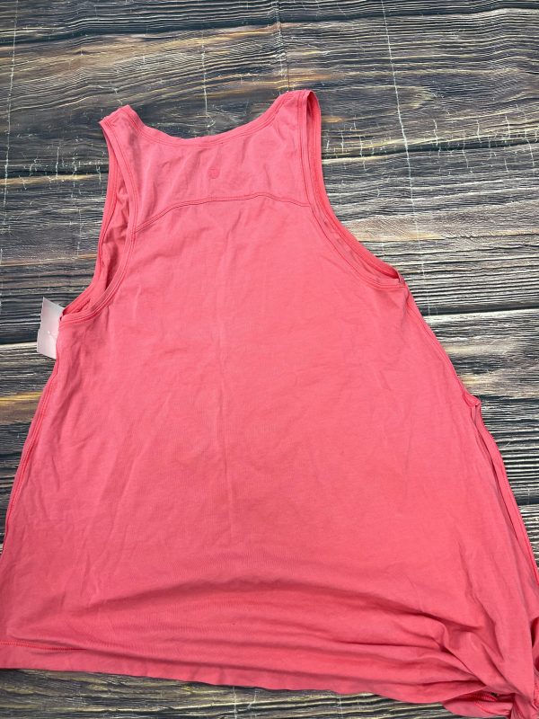 Athletic Tank Top By Lululemon In Pink, Size: S Fashion