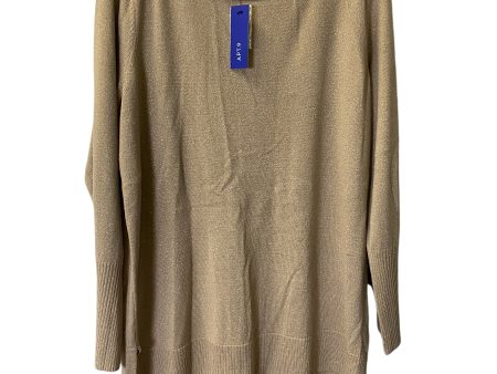 Sweater By Apt 9 In Gold, Size: Xl Sale