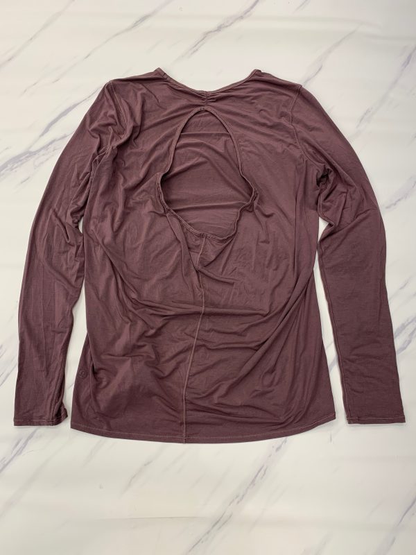 Athletic Top Long Sleeve Crewneck By Lululemon For Sale