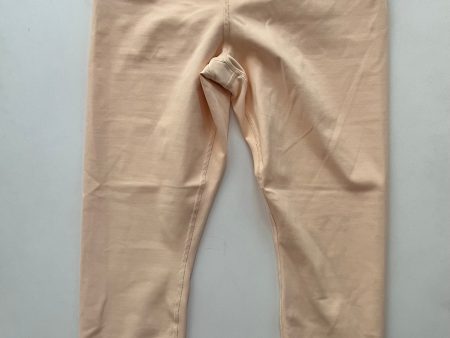 Athletic Leggings By Athleta In Peach, Size: M Hot on Sale